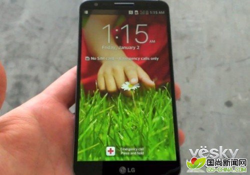 图为:LG G2
